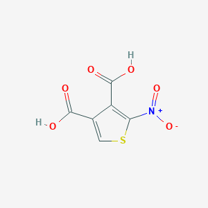 2-Nitro-3,4-thiophenedicarboxylic acid