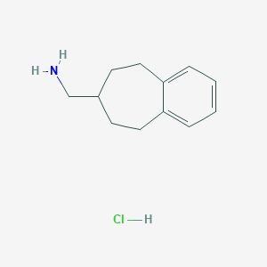 {6,7,8,9-tetrahydro-5H-benzo[7]annulen-7-yl}methanamine hydrochloride