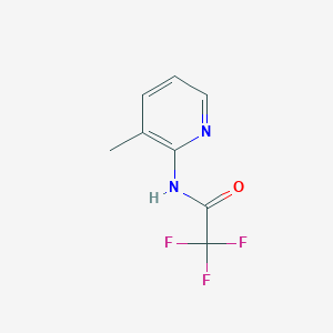 molecular formula C8H7F3N2O B2946375 2,2,2-三氟-N-(3-甲基吡啶-2-基)乙酰胺 CAS No. 340034-27-7