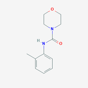 molecular formula C9H10BrNO3S B029464 N-(2-methylphenyl)morpholine-4-carboxamide CAS No. 5577-42-4