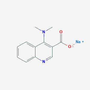Sodium 4-(dimethylamino)quinoline-3-carboxylate