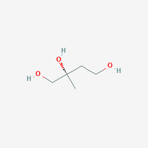 molecular formula C5H12O3 B2946449 (S)-(-)-2-甲基丁烷-1,2,4-三醇 CAS No. 60299-29-8