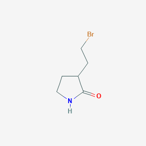 3-(2-Bromoethyl)pyrrolidin-2-one