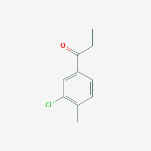 molecular formula C10H11ClO B2946531 1-(3-Chloro-4-methylphenyl)propan-1-one CAS No. 149758-02-1