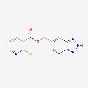 2H-Benzotriazol-5-ylmethyl 2-chloropyridine-3-carboxylate