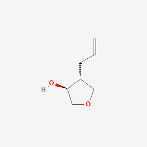 (3S,4R)-4-prop-2-enyloxolan-3-ol