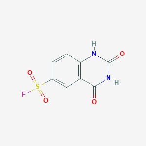 2,4-Dioxo-1,2,3,4-tetrahydroquinazoline-6-sulfonyl fluoride