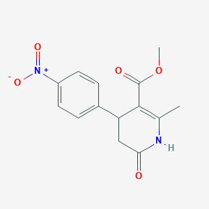 Methyl 2-methyl-4-(4-nitrophenyl)-6-oxo-1,4,5,6-tetrahydropyridine-3-carboxylate
