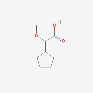 2-Cyclopentyl-2-methoxyacetic acid