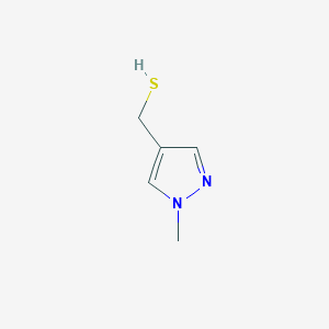(1-methyl-1H-pyrazol-4-yl)methanethiol
