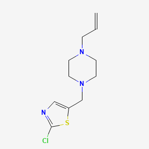 1-Allyl-4-[(2-chloro-1,3-thiazol-5-yl)methyl]piperazine