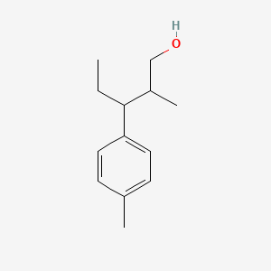 molecular formula C13H20O B2946921 2-Methyl-3-(4-methylphenyl)pentan-1-ol CAS No. 2248297-15-4