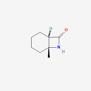 molecular formula C8H13NO B2946942 (1s,6r)-6-Methyl-7-azabicyclo[4.2.0]octan-8-one CAS No. 910333-74-3