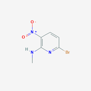 B2946958 2-Pyridinamine, 6-bromo-N-methyl-3-nitro- CAS No. 924293-34-5