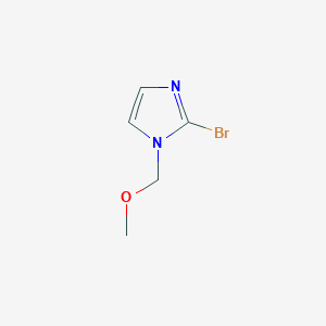 molecular formula C5H7BrN2O B2947010 2-Bromo-1-(methoxymethyl)-1H-imidazole CAS No. 1001755-89-0