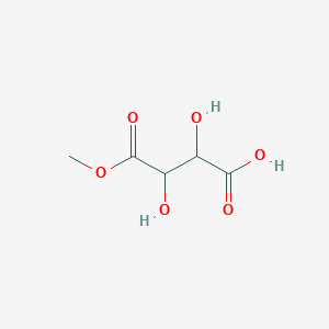 molecular formula C5H8O6 B2947055 2,3-Dihydroxy-4-methoxy-4-oxobutanoic acid CAS No. 860708-13-0