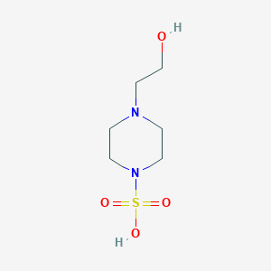 molecular formula C6H14N2O4S B2947070 4-(2-Hydroxyethyl)-1-piperazinesulfonic acid CAS No. 146511-06-0