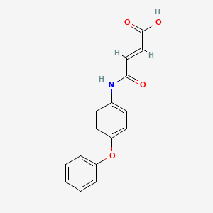 B2947109 (2e)-3-[(4-Phenoxyphenyl)carbamoyl]prop-2-enoic acid CAS No. 929697-61-0