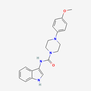 N-(1H-indol-3-yl)-4-(4-methoxyphenyl)piperazine-1-carboxamide