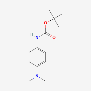 molecular formula C13H20N2O2 B2947373 叔丁基 4-(二甲氨基)苯基氨基甲酸酯 CAS No. 290365-83-2
