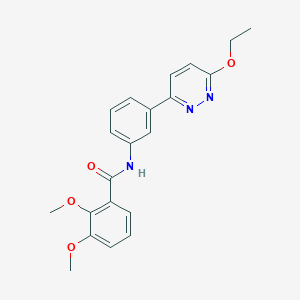 N-(3-(6-ethoxypyridazin-3-yl)phenyl)-2,3-dimethoxybenzamide