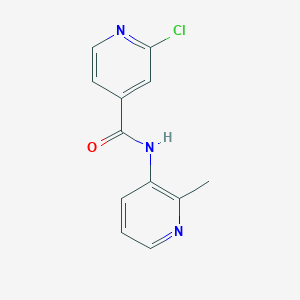 molecular formula C12H10ClN3O B2947516 2-氯-N-(2-甲基吡啶-3-基)吡啶-4-甲酰胺 CAS No. 1436187-17-5
