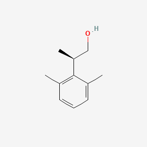 (2R)-2-(2,6-Dimethylphenyl)propan-1-ol