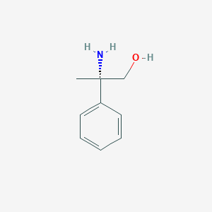 molecular formula C9H13NO B2947643 (S)-2-Amino-2-phenyl-1-propanol CAS No. 5267-64-1; 90642-81-2