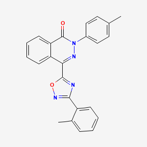 2-(4-methylphenyl)-4-[3-(2-methylphenyl)-1,2,4-oxadiazol-5-yl]phthalazin-1(2H)-one