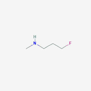 molecular formula C4H10FN B2947776 3-fluoro-N-methylpropan-1-amine CAS No. 1388715-25-0