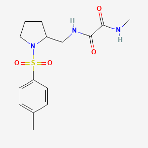 N1-methyl-N2-((1-tosylpyrrolidin-2-yl)methyl)oxalamide