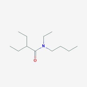 molecular formula C12H25NO B2947816 N-butyl-N,2-diethylbutanamide CAS No. 599163-98-1
