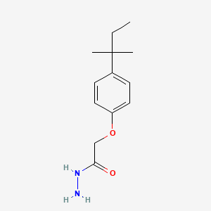 2-[4-(2-Methylbutan-2-yl)phenoxy]acetohydrazide