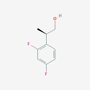 (2R)-2-(2,4-Difluorophenyl)propan-1-ol