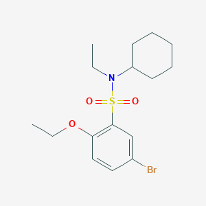 5-bromo-N-cyclohexyl-2-ethoxy-N-ethylbenzenesulfonamide