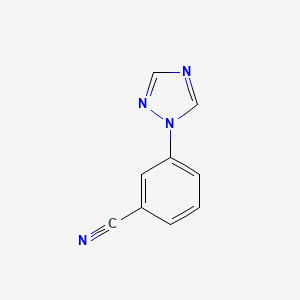 3-(1H-1,2,4-triazol-1-yl)benzonitrile