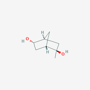 molecular formula C8H14O2 B2947912 (1S,2R,4S,5S)-2-Methylbicyclo[2.2.1]heptane-2,5-diol CAS No. 2361609-21-2