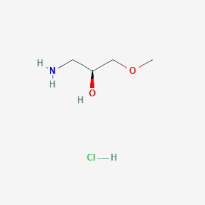 (S)-1-amino-3-methoxypropan-2-ol hcl