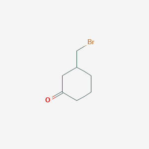 3-(Bromomethyl)cyclohexanone