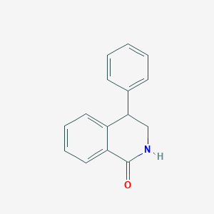 molecular formula C15H13NO B2947959 4-苯基-3,4-二氢异喹啉-1(2H)-酮 CAS No. 40691-63-2