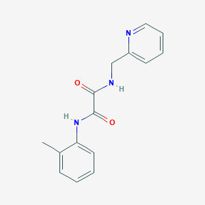 molecular formula C15H15N3O2 B2947996 N-Pyridin-2-ylmethyl-N'-o-tolyl-oxalamide CAS No. 352559-76-3
