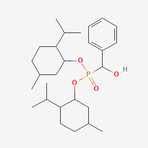 Bis[(5-methyl-2-propan-2-ylcyclohexyl)oxy]phosphoryl-phenylmethanol
