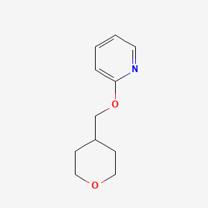 molecular formula C11H15NO2 B2948056 2-[(Oxan-4-yl)methoxy]pyridine CAS No. 2195809-54-0