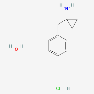 (1-Benzylcyclopropyl)amine hydrochloride hydrate