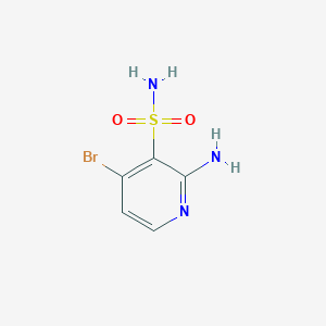 2-Amino-4-bromopyridine-3-sulfonamide