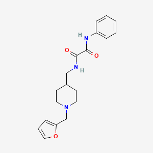 N1-((1-(furan-2-ylmethyl)piperidin-4-yl)methyl)-N2-phenyloxalamide