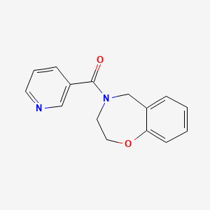 4-(pyridine-3-carbonyl)-2,3,4,5-tetrahydro-1,4-benzoxazepine