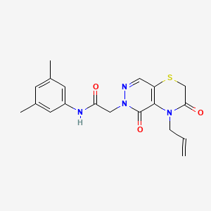 5-{[3-(trifluoromethyl)phenyl]acetyl}-4,5,6,7-tetrahydro-1H-imidazo[4,5-c]pyridine