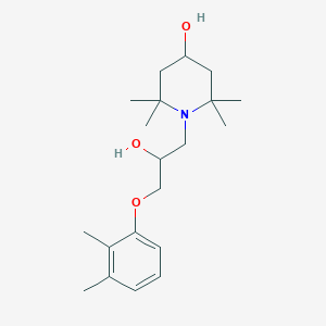 1-(3-(2,3-Dimethylphenoxy)-2-hydroxypropyl)-2,2,6,6-tetramethylpiperidin-4-ol