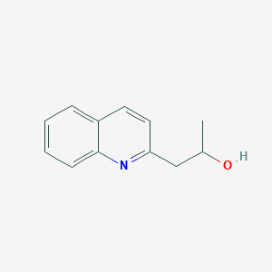 molecular formula C12H13NO B2948201 1-(Quinolin-2-yl)propan-2-ol CAS No. 156538-90-8